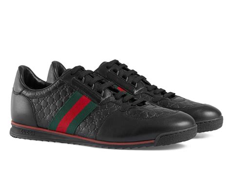 scarpe nere gucci uomo|scarpe gucci su farfetch.